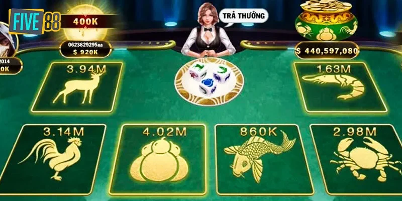 Hướng dẫn 3 bước chinh phục game bầu cua tại Five88