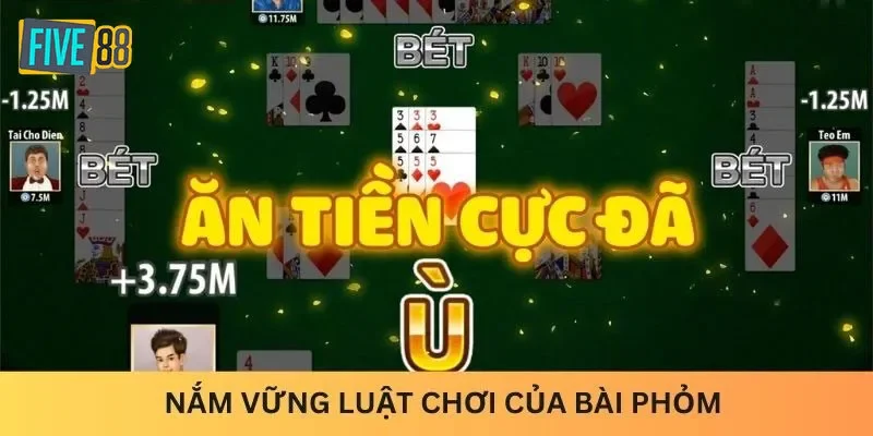Hướng dẫn luật chơi bài phỏm chuẩn xác nhất hiện nay