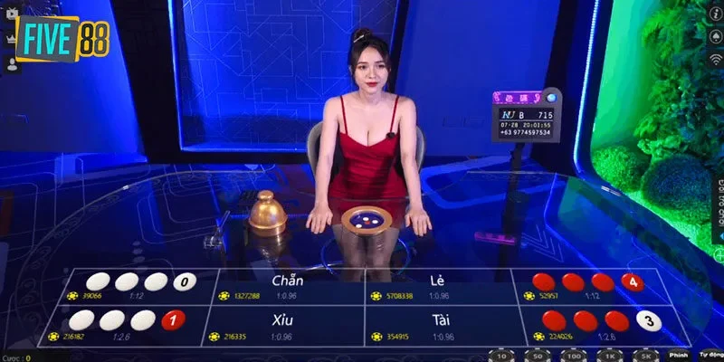 Hệ thống 3 cửa cược đa dạng tại xóc đĩa live
