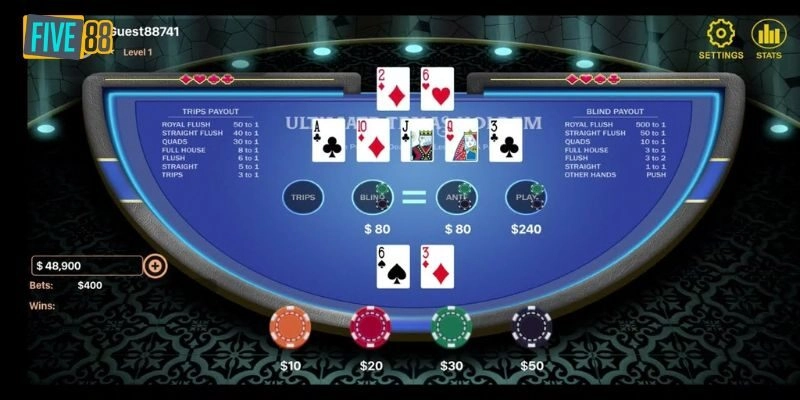 Hướng dẫn chơi Poker Texas cập nhật mới nhất