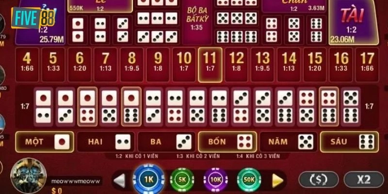 Chọn nhà cái uy tín chơi tài xỉu cổ điển